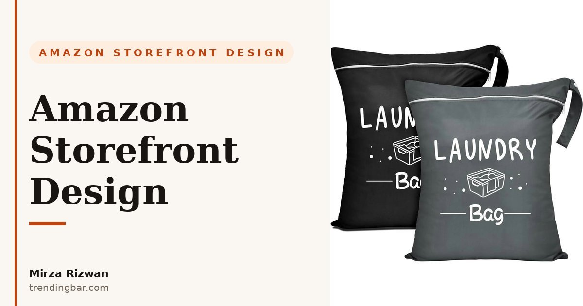 Photo of a 2-pack travel laundry bag set