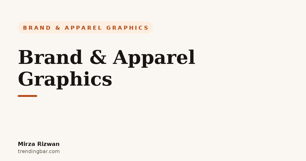 Cover card: brand and apparel graphics services