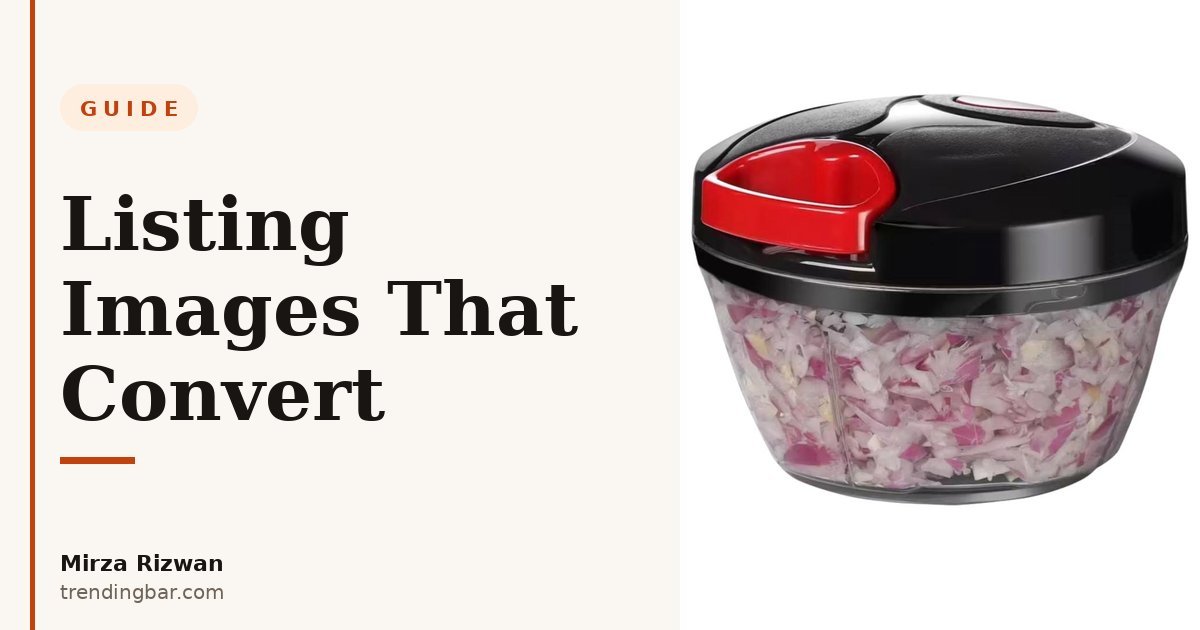 Product photo of a manual pull food chopper on white background
